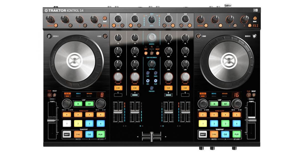 ◁ Native Instruments Traktor Kontrol S4 MK2 контроллер • лучшая